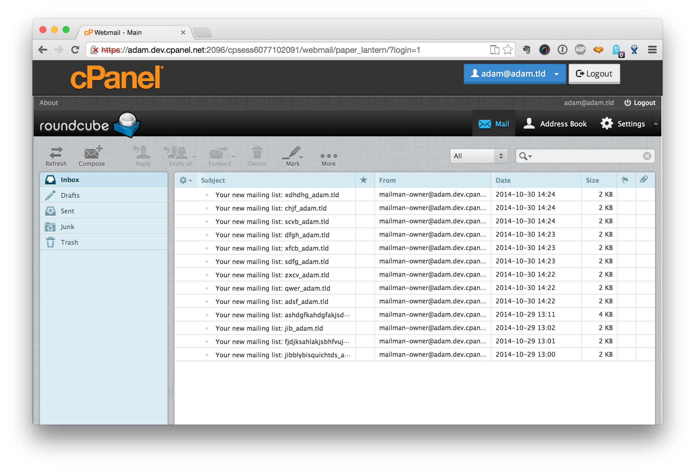 Upcoming changes to the cPanel end-user webmail experience in 11.48 ...