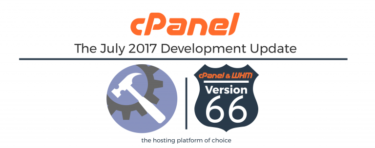 July 2017 Development Update