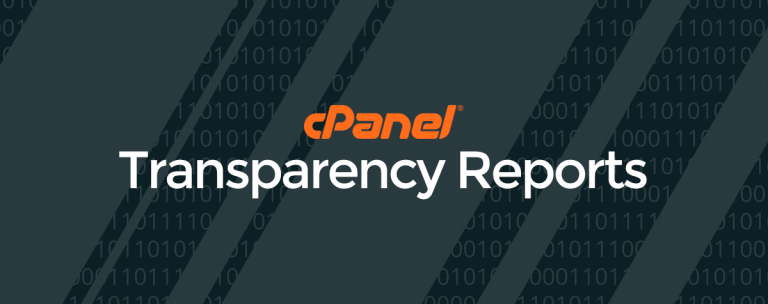 cPanel Transparency Initiatives