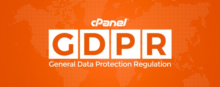 General Data Protection Regulation and cPanel