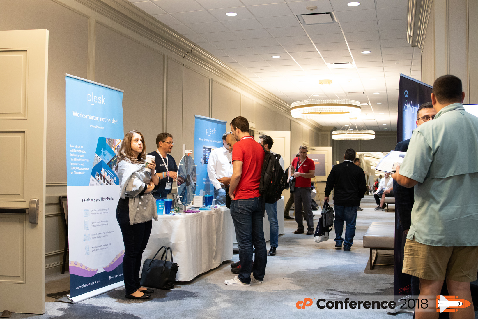 cPanel Conference 2018 exhibition hall