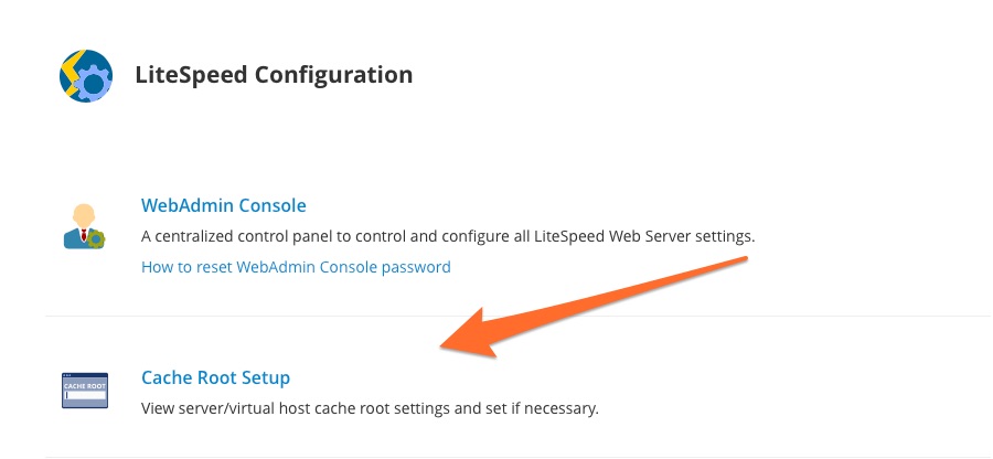 litespeed web server cpanel