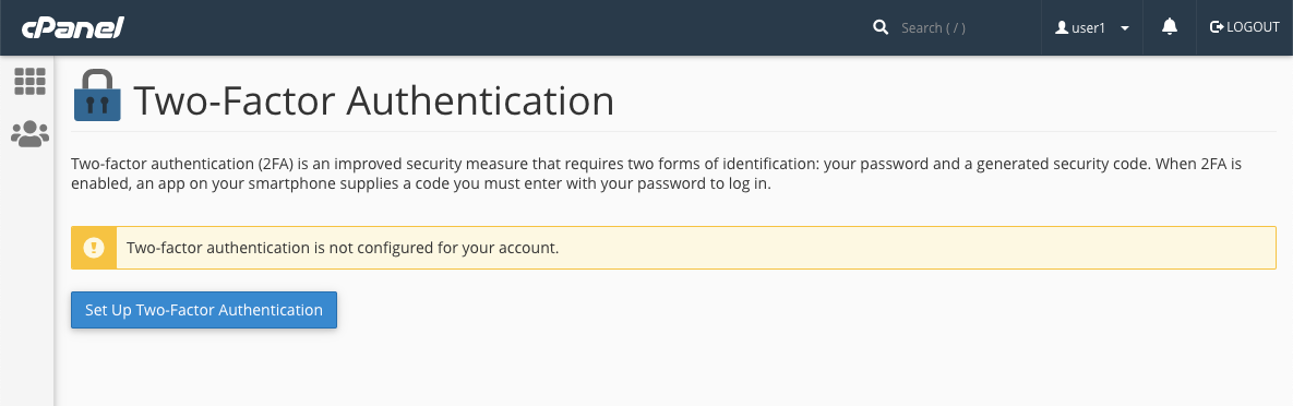 2 Factor authentication.