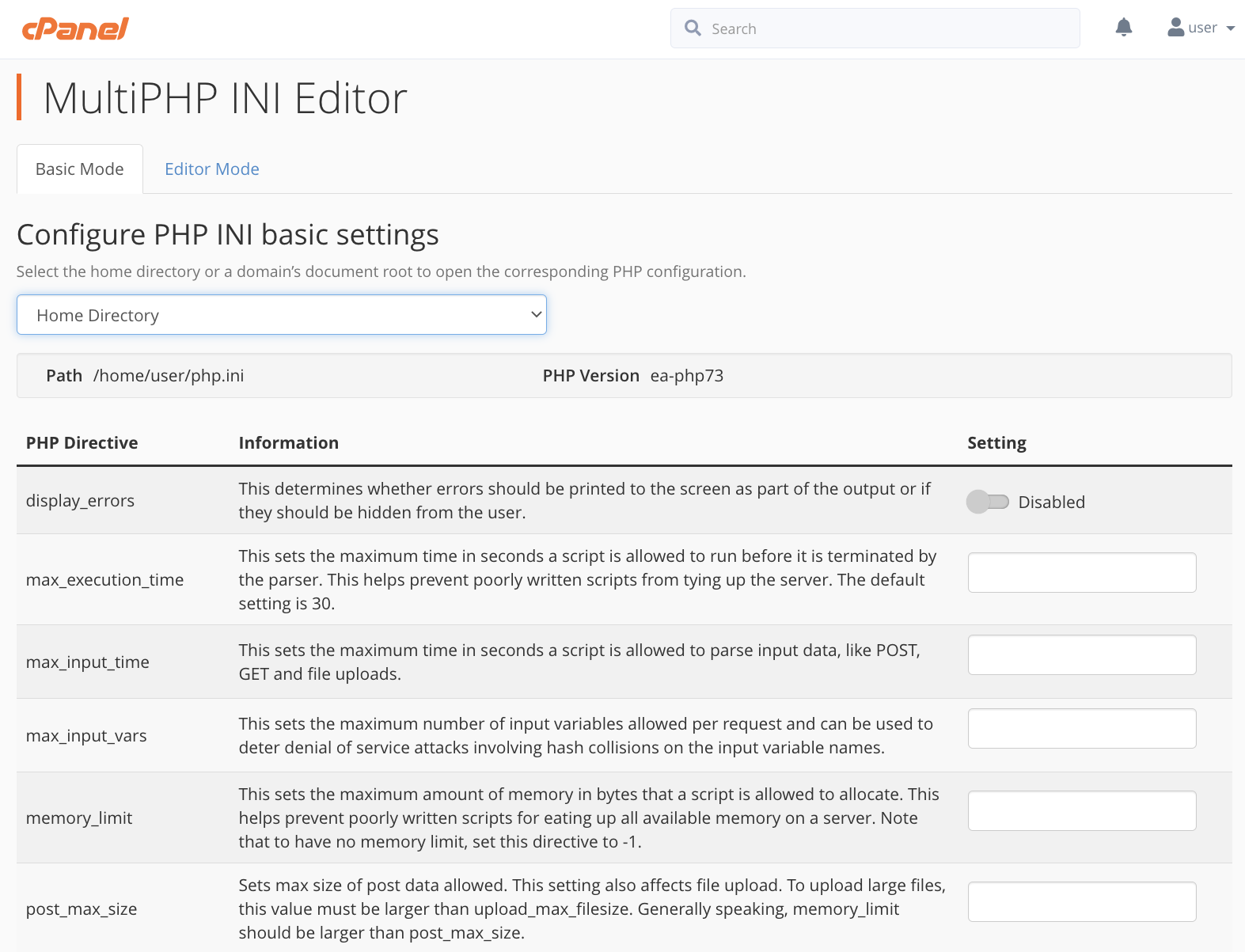 PHP Max Yükleme Boyutunu cPanel®’de Nasıl Artırırsınız?