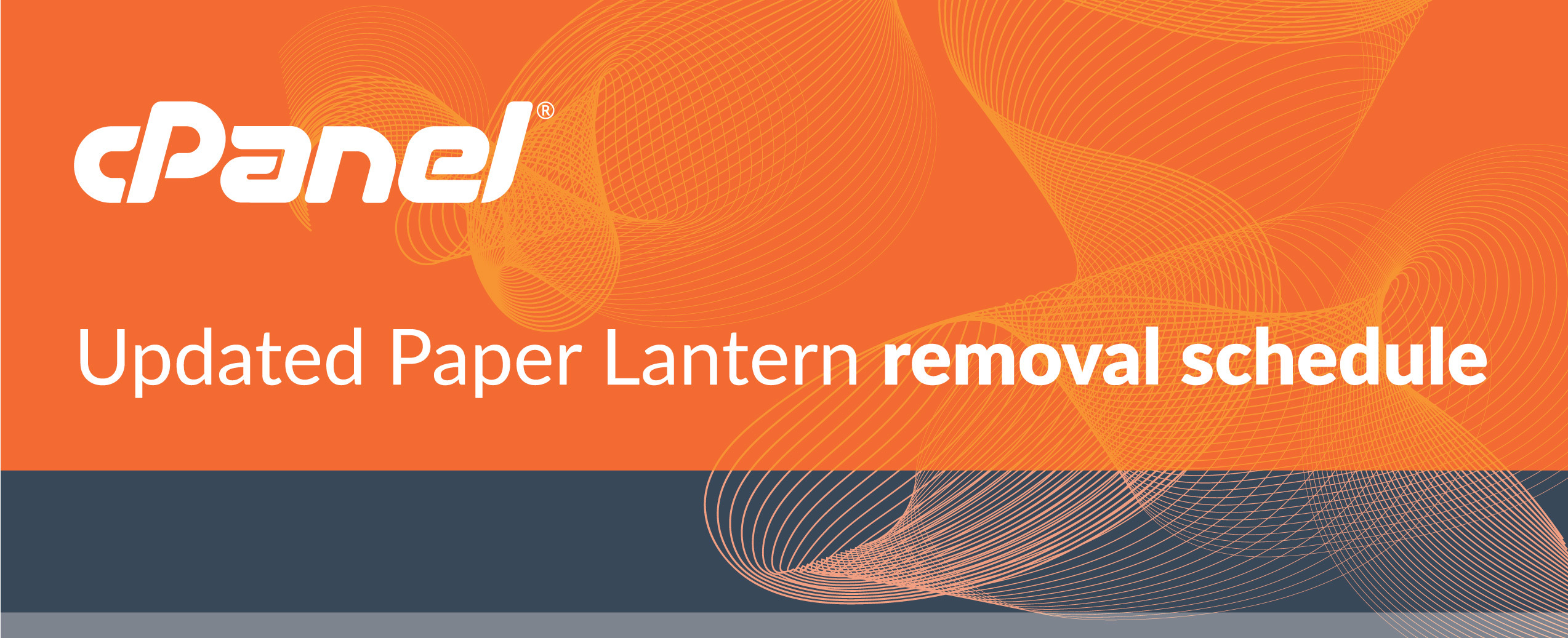 Updated Paper Lantern Removal Schedule